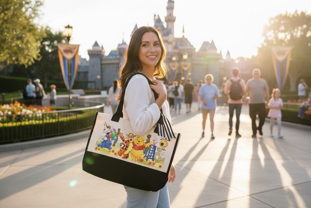 Winnie the Pooh & Friends Adventure Canvas Tote